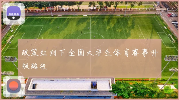 政策红利下全国大学生体育赛事升级路径